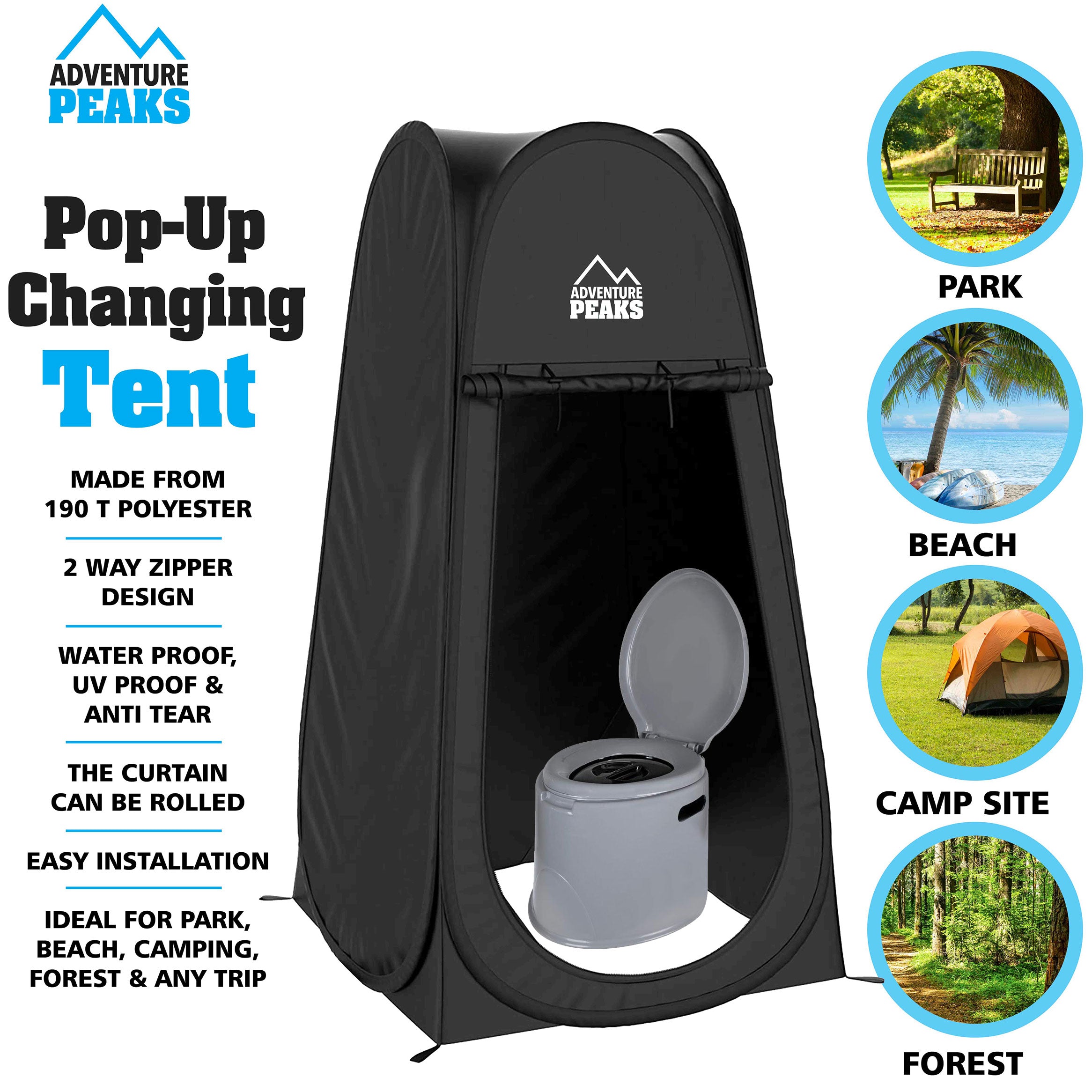 Outdoor Portable Instant Pop Up Tent Camping Shower Toilet Privacy Changing Room Outdoor Portable Instant Pop Up Tent Camping Shower Toilet Privacy Changing Room